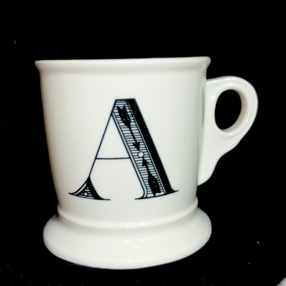 Anthropologie A monogram mug